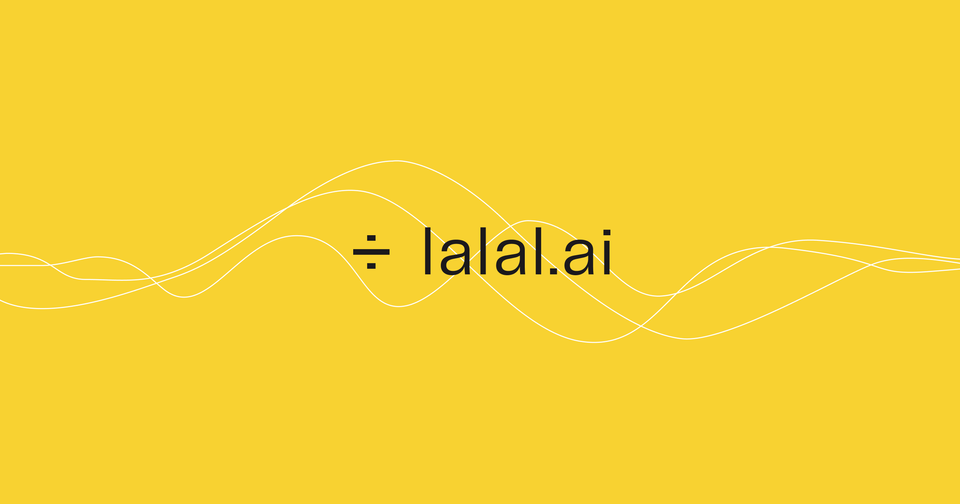 lalal.ai voice cleaning and stem splitting tool cover image for blog